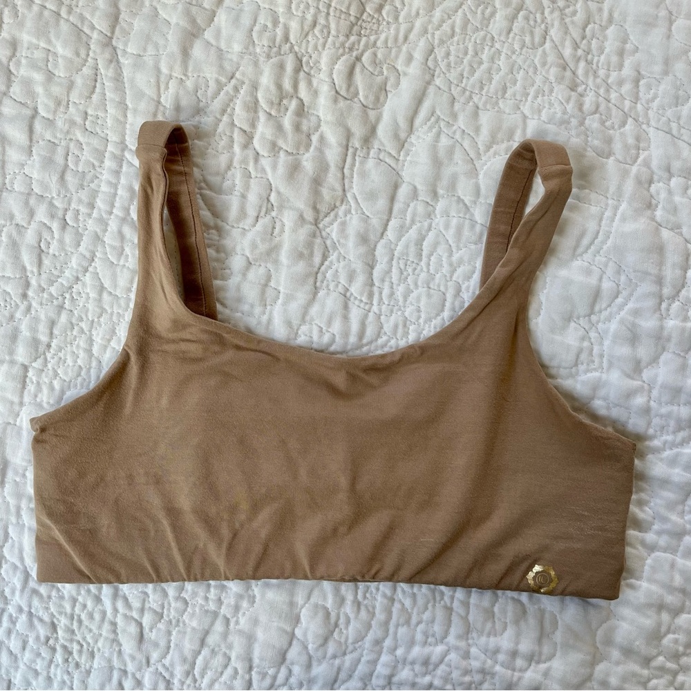 Indigo Luna | Boxy Crop Beige | size S